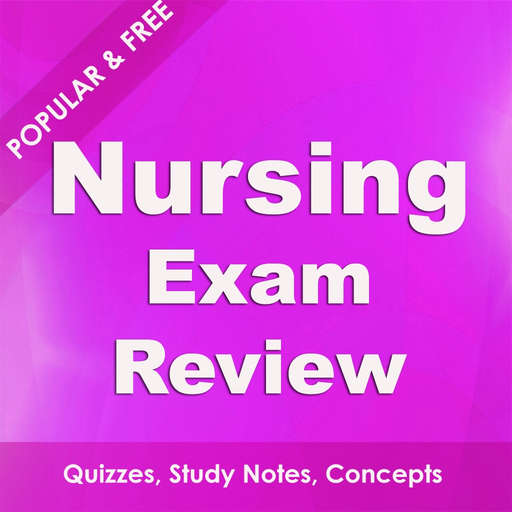 Nursing Course & Exam Review - Fundamentals to Advanced (Free Notes & Quiz) app icon