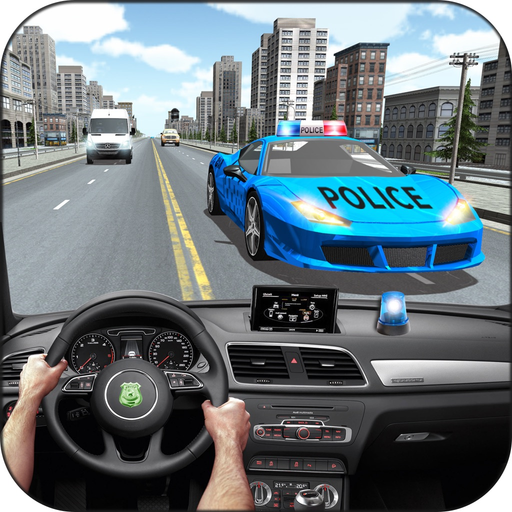 Racing In Police Car app icon