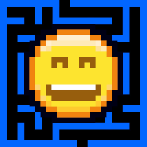 Emoji Maze fun labyrinth game for teens and adults app icon