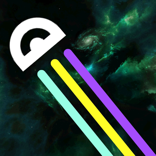Space Rainbow- Simple,Attractive,Crispy and Cool endless arcade game app icon