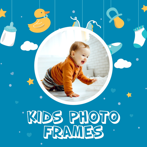 Kids Photo Frames & Editor app icon