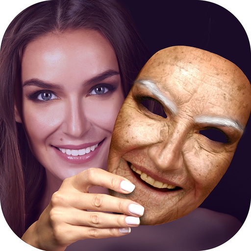 Make Me Old Photo Montage Editor – Face Aging Camera Effects and Instant Face Changer Free app icon