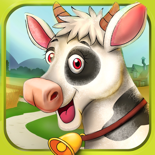 Village Farm Animals Kids Game - Children Loves Cat, Cow, Sheep, Horse & Chicken Games app icon