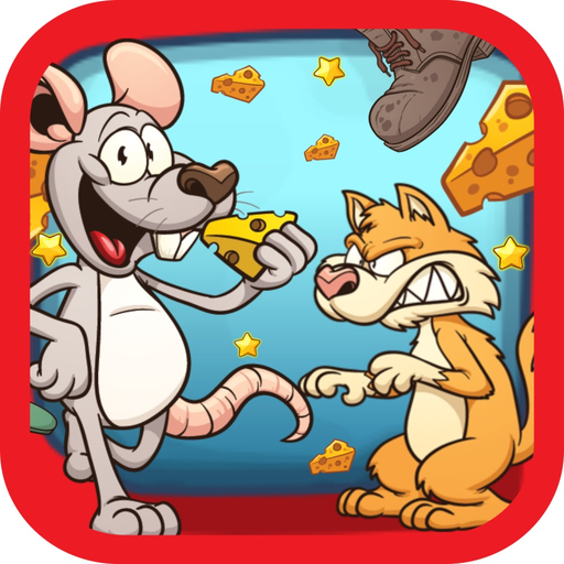 Jerry Mouse & Cat Adventure Game app icon