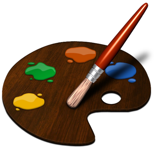 Let's お絵描き app icon