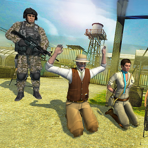 Hostage Rescue Commando Ops : Shootout kidnappers to free the hostages held app icon