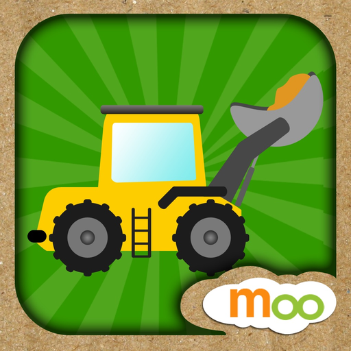Construction Vehicles - Digger, Loader Puzzles, Games and Coloring Activities for Toddlers and Preschool Kids app icon