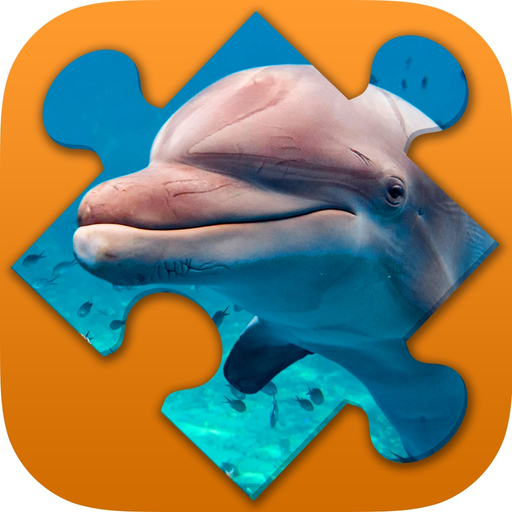 Seascape and Dolphin Jigsaw Puzzles app icon