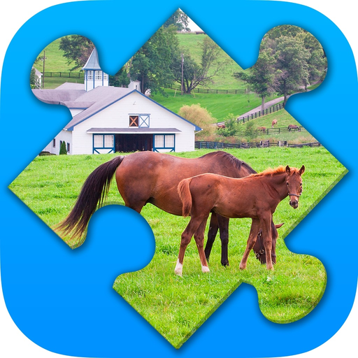 Farm Puzzles. New jigsaw puzzles app icon