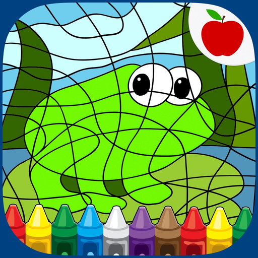 Color By Number Coloring Games app icon