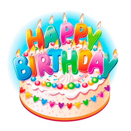 Happy birthday cards images app icon