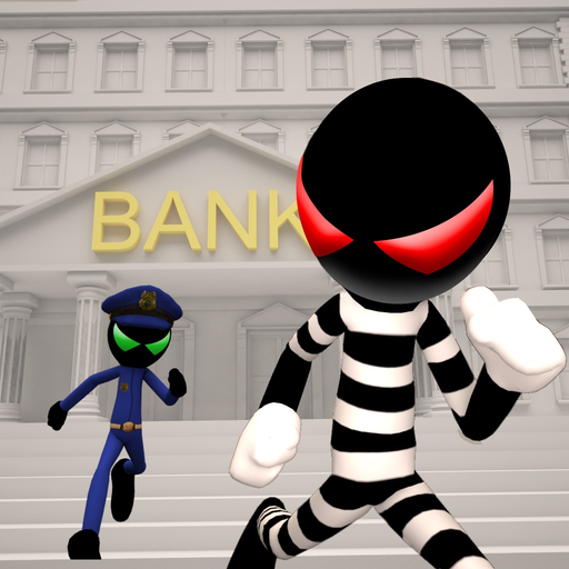 Stickman Bank Robbery Escape app icon