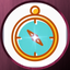 Compass 360-Degree Direction icon