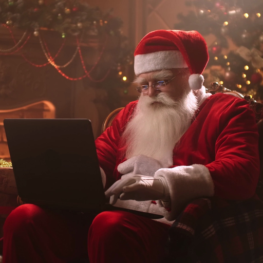 Santa Live Video Call Chat app icon
