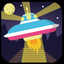 UFO on Rails 42.195km icon