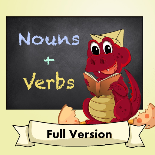 Nouns & Verbs Teaching Quiz app icon