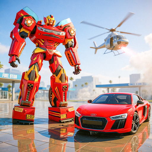 Multi Robot Transform City War app icon