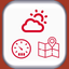 Hike-Weather,Speed and Map icon