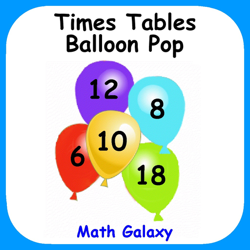 Times Tables Balloon Pop app icon