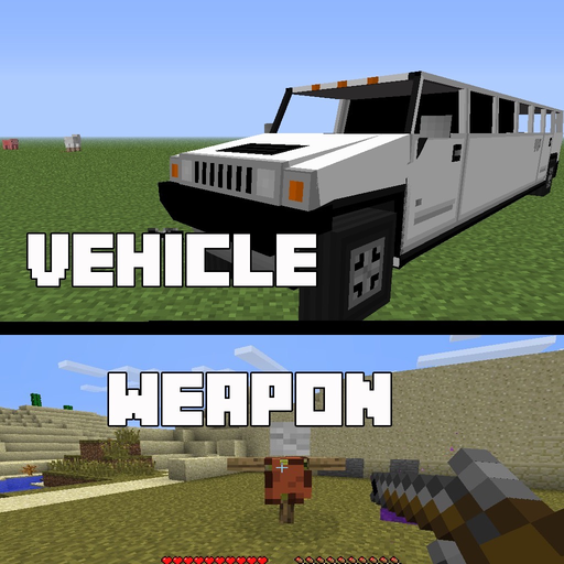 Vehicle and Weapon Mods for Minecraft PC Free app icon