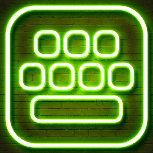 Neon LED Keyboard app icon