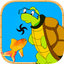 Turtle Fishing Catch a Big Fish in Deep Sea icon
