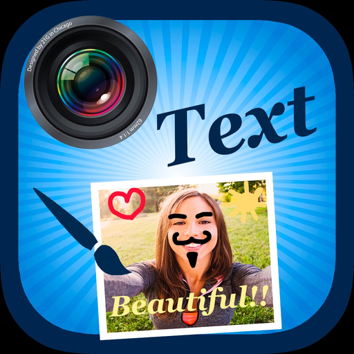 Write and paint on photos app icon