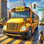 School bus driving 2025 icon