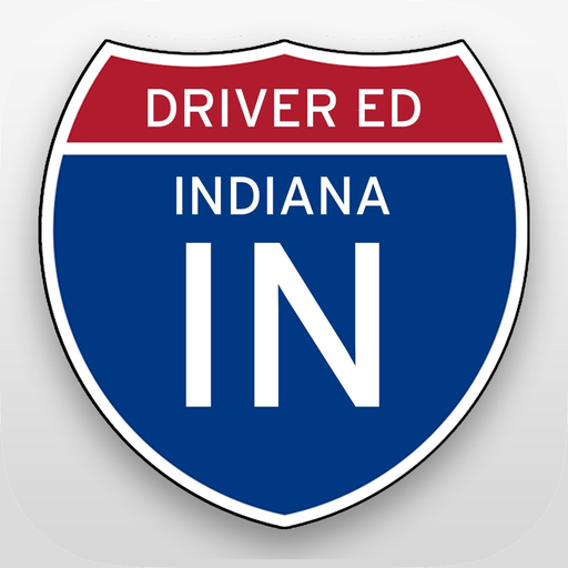 Indiana DMV Test Prep Aid BMV app icon