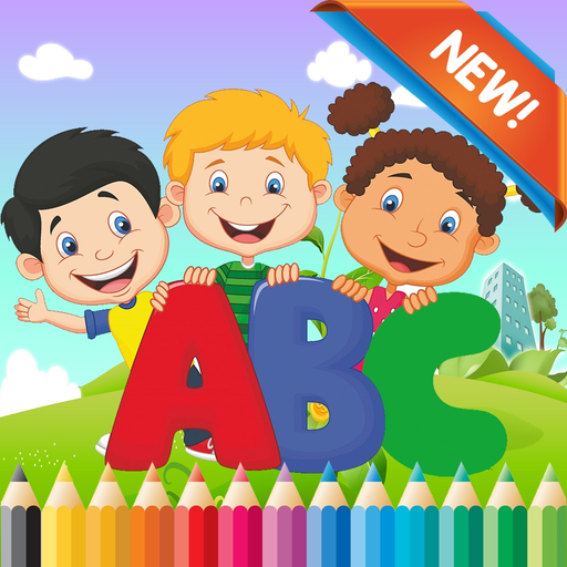 ABC Coloring Book for kids age 1-6 :Cute alphabets app icon