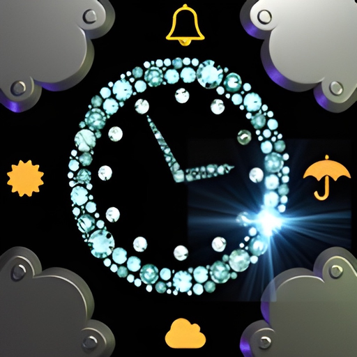 Time Clock-Weather Forecast app icon
