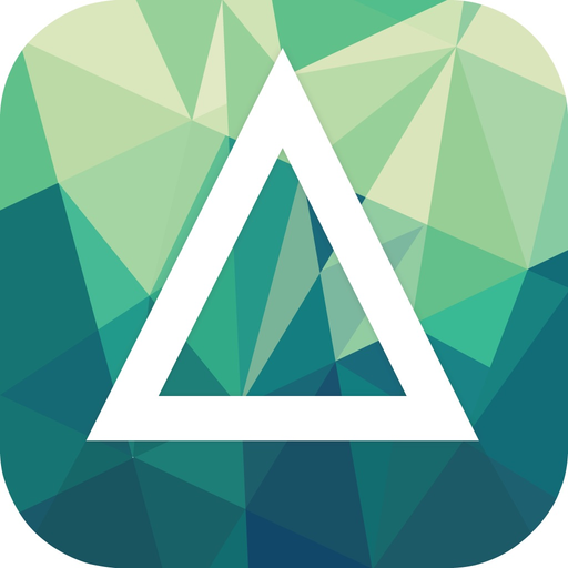 Polygon Effect - Create Low Poly Portraits and Geometric Art app icon