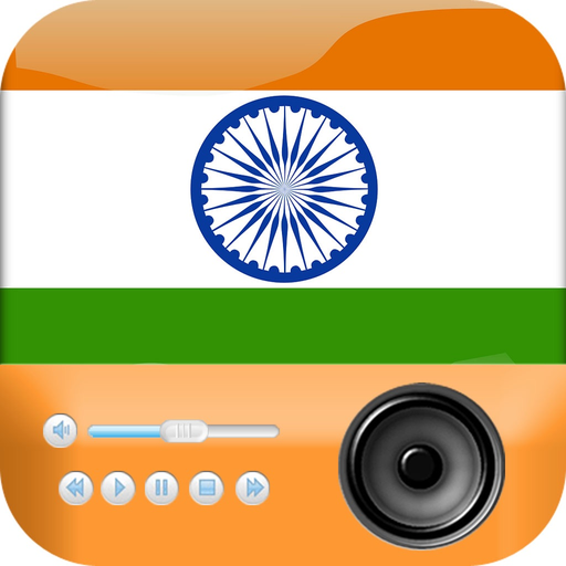 India Radio Stations Online- Best Hindi Music and News Free app icon