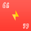 Instant Quote - Add the best quotes to your pictures instantly icon