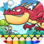 Dragon Coloring Book - Painting Game for Kids icon