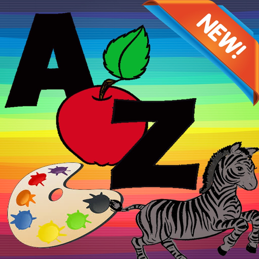 ABC Letter Coloring Book: preschool learning game app icon