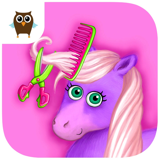 Pony Sisters in Hair Salon - Horse Hairstyle Makeover Magic app icon