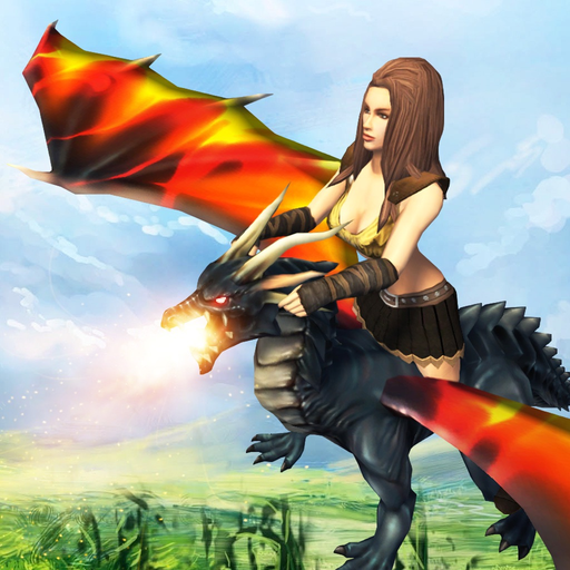 Dragon Rider : Play the game to win dragon throne app icon