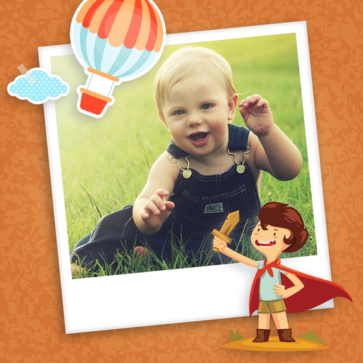 Kid Photo Frame - Camera 720 Khung hình cho bé 360 app icon