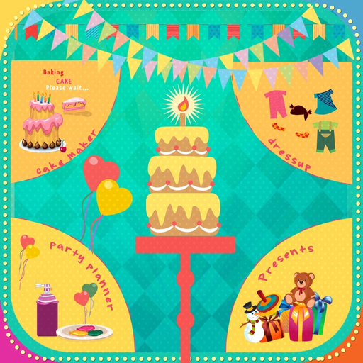 Birthday Party - Party Planner & Decorator Game for Kids app icon