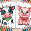 Animals Farm Coloring Pages icon