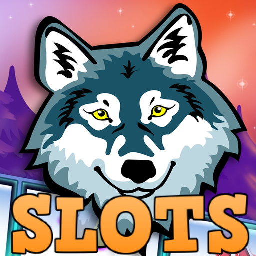 Howling Moon Wolf Slots Lion Casino Slot Machine app icon