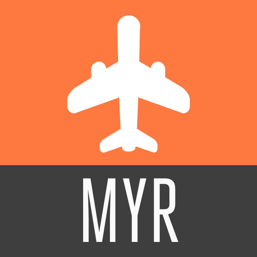 Myrtle Beach Travel Guide and Offline Street Map app icon