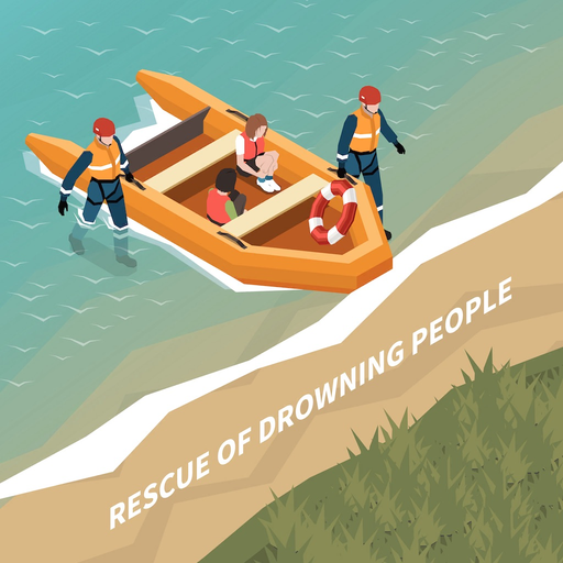 Flood Relief Rescue Game app icon