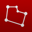 GPS Fields Area Measure Map icon
