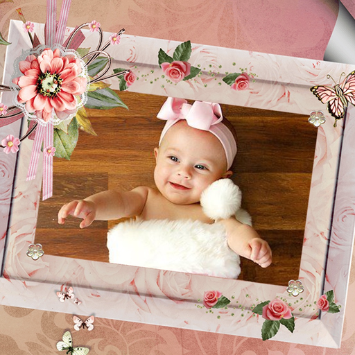 Flower Photo Frame - Make Awesome Photo using beautiful Photo Frames app icon