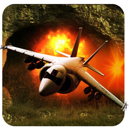 Jet Fighter Racer - Amazing cave runner : fully free racing game app icon