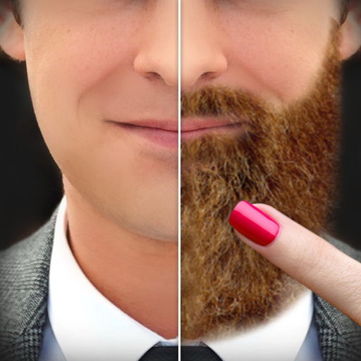 Beard and Mustaches Photo Booth - Men Beard Style Photo Effect for MSQRD Instagram app icon