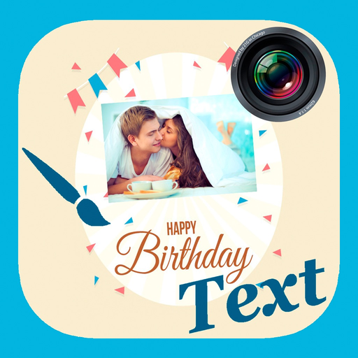 Create birthday cards photos app icon