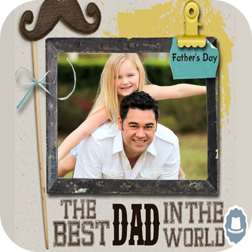 Father's Day Photo Frame Free app icon